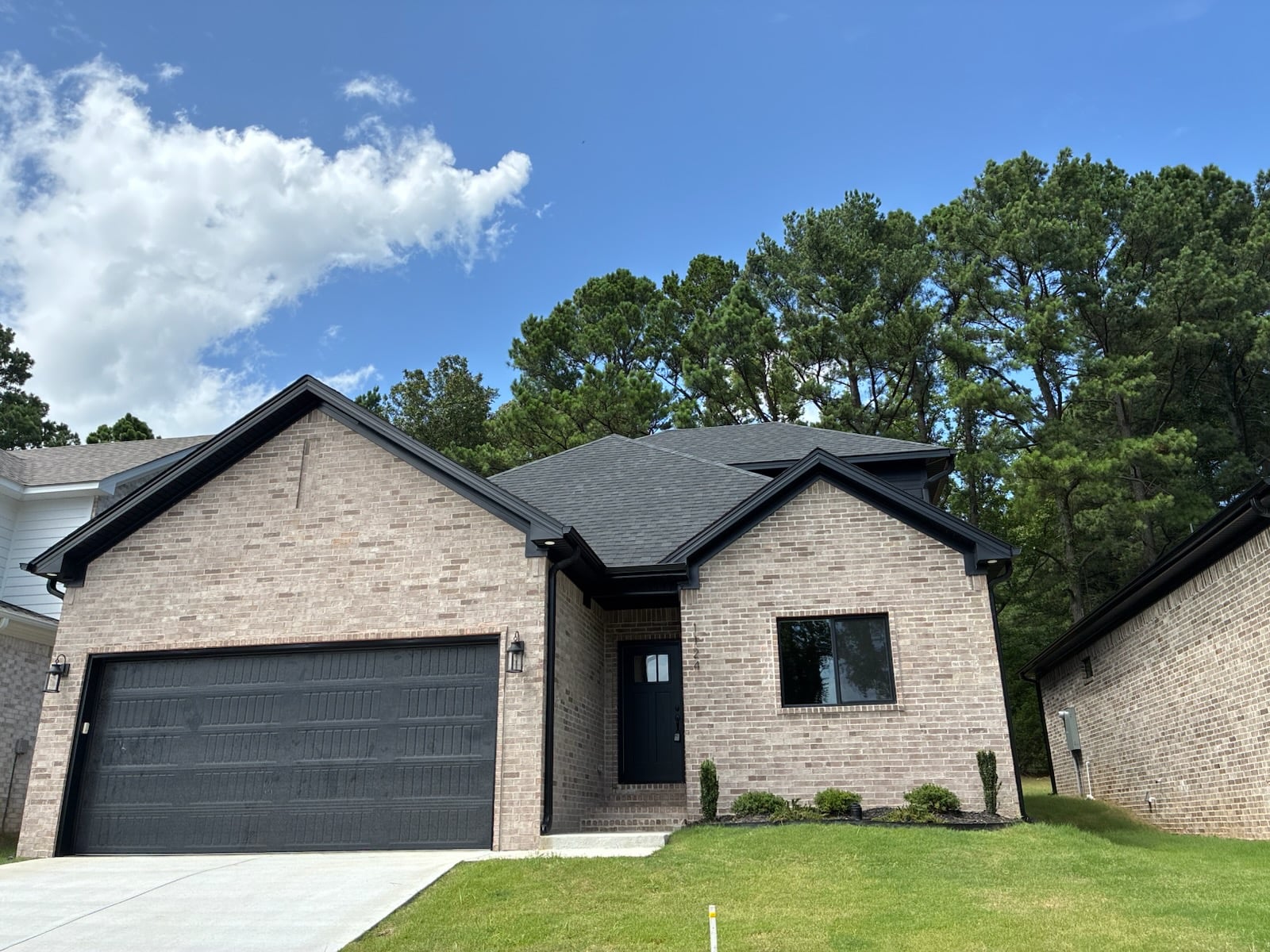 Modern home with professionally installed seamless gutters